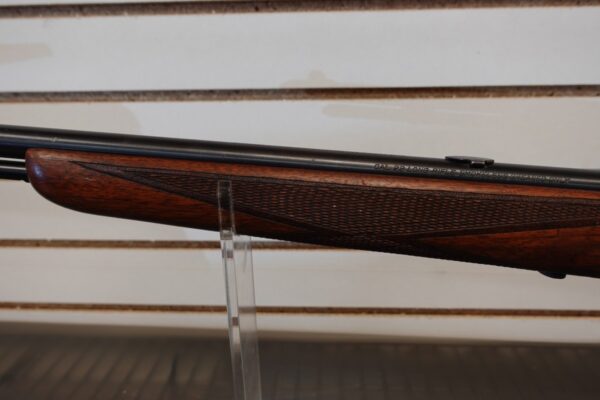 SPRINGFIELD/STEVENS MODEL 87A GILL GUN 22 RIFLE W/LYMAN SIGHT CHECKERED STOCK