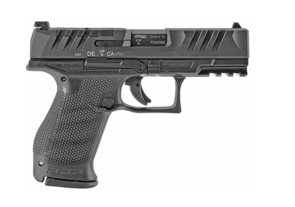 31__37175.png Walther PDP Compact 9mm Luger 4in Black Pistol - 10+1 Rounds - Black Compact -2854686