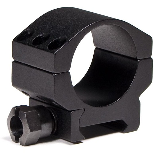 Vortex Optics Tactical 30mm Riflescope Ring  Low Height [0.83 Inches | 21.0 Mm]