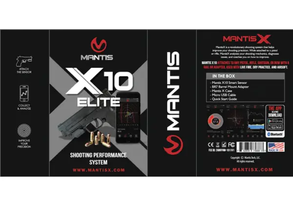 Mantis X - X10 Elite - Shooting Performance System - MT-1004