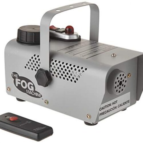 Intertek Fog Machine With Remote, 400W, Mini, Silver; New in Box