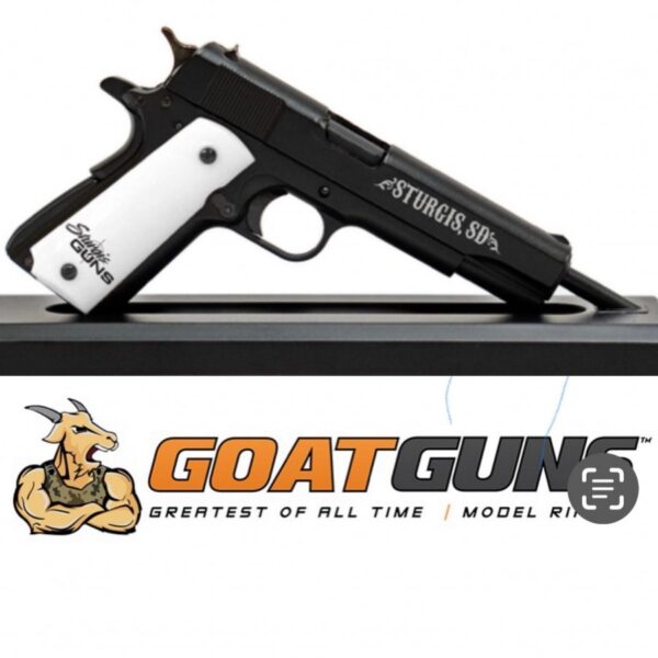 2025 Sturgis Goat Gun 1911 with "Sturgis, SD" and Sturgis Guns - Limited Edition only 500 made.