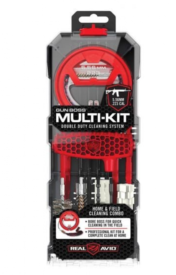 Real Avid Gun Boss .223 Rem/5.56 Rifle Cleaning Kit - AVGBMK223