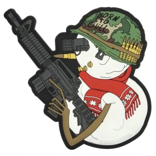 Patriot Patch Company - Born to Chill  - Patch 4" x 3.75"