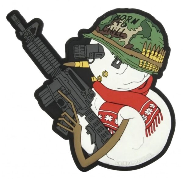 Patriot Patch Company - Born to Chill  - Patch 4" x 3.75"