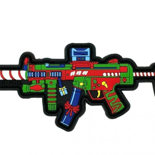 Patriot Patch Company - MP5 XMAS Skin - Patch 4"x2"