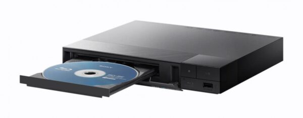 Sony Blu-ray Disc Player DVD with Wi-Fi and 3D - Black - Black (BDPS5500)