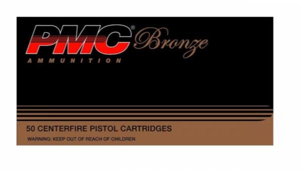 PMC Ammunition Bronze Brass .25 ACP 50 Grain 50-Rounds FMJ
