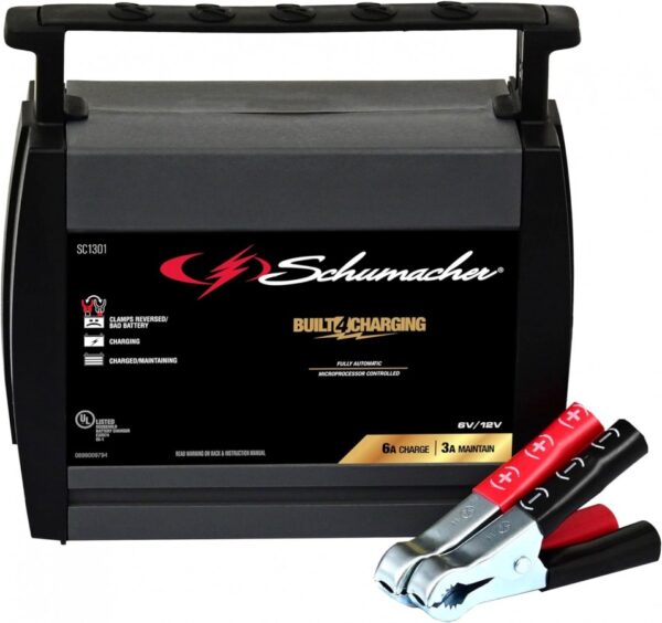716qoiasejl.-ac-sl1500-__56063.jpg Schumacher SC1301 Fully Automatic Battery Charger New in Box