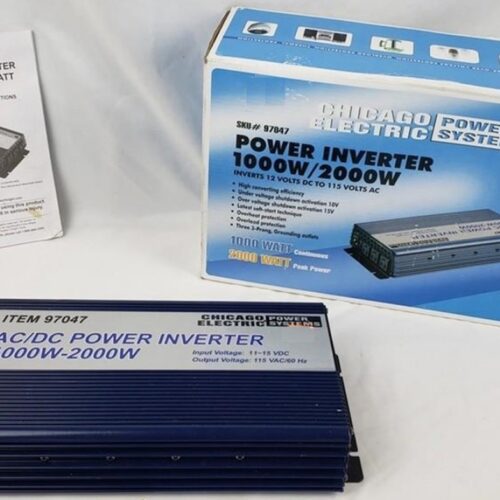 7970__15967.jpg Chicago Electric Power Inverter 1000W / 2000W 97047 New in Box
