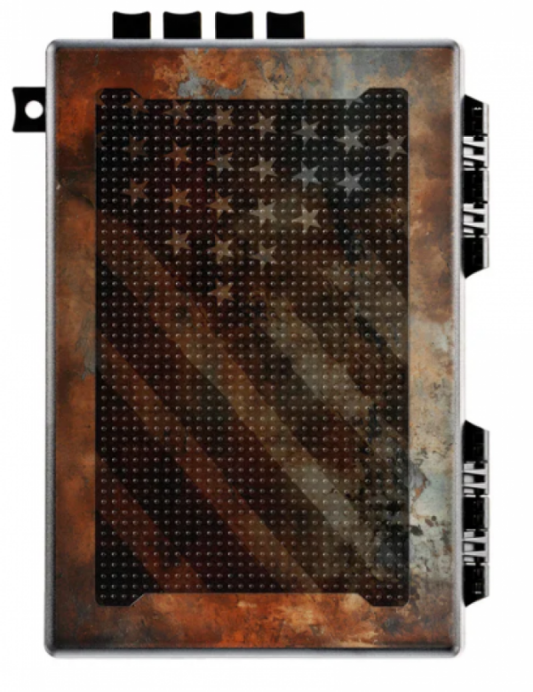 StopBox USA - StopBox Compact Rustic Flag - SB501RF