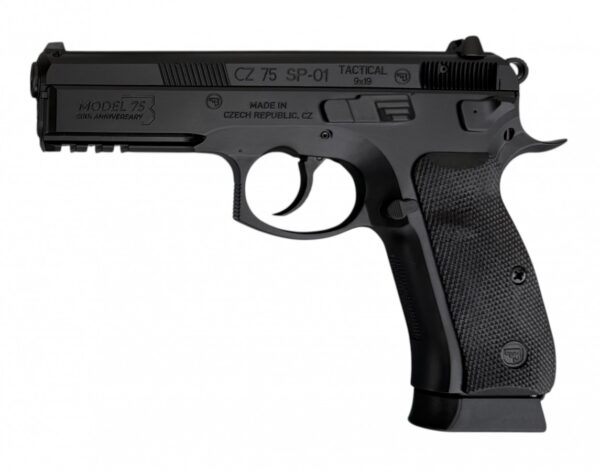 CZ-USA 75 SP-01 Tactical 50th Anniversary Elite 9mm 19 Rounds 91215