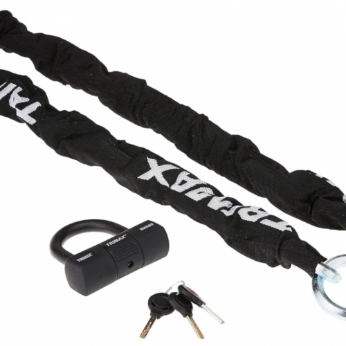 Trimax THEX5060 Combo Set - THEX Super Chain 5' x 11mm + MAX60 Disc U-Lock