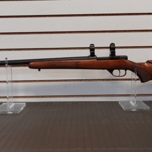 2014 CZ 527 VARMIT 223 REM RIFLE W/SCOPE MOUNTS, 1:9 TWIST; SET TRIGGER