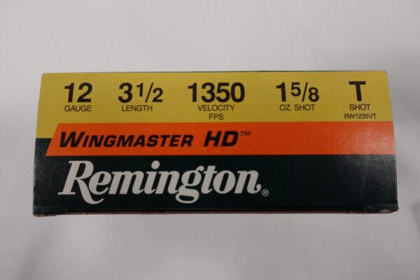 REMINGTON WINGMASTER HEAVY DENSITY 12 GA 3 1/2" 1 5/8 oz Shot  T