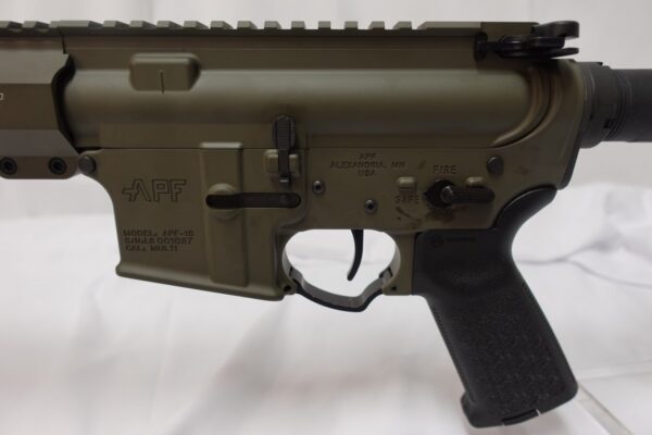 dsc03340__24282.jpg APF 350 LEGEND FURY OD GREEN TACTICAL RIFLE SUPPRESOR READY