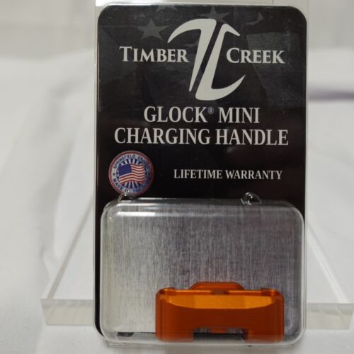 TIMBER CREEK GLOCK AMBIDEXTROUS CHARGING HANDLE Mini ORANGE