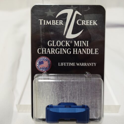 TIMBER CREEK GLOCK AMBIDEXTROUS CHARGING HANDLE Mini BLUE