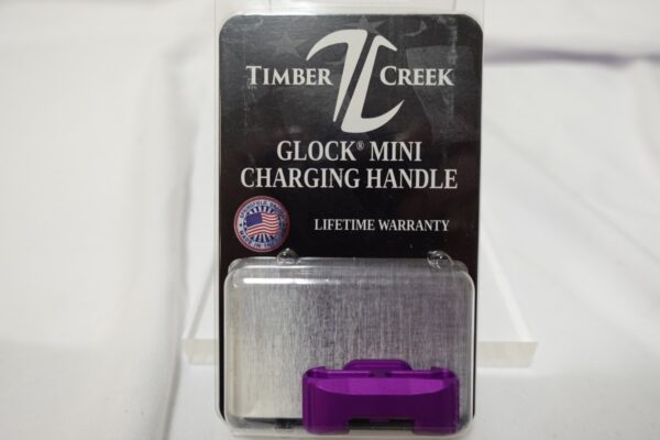 dsc03418__28413.jpg TIMBER CREEK GLOCK AMBIDEXTROUS CHARGING HANDLE Mini PURPLE