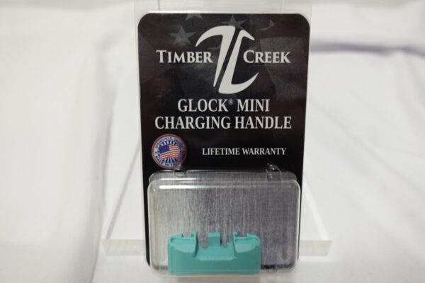TIMBER CREEK GLOCK AMBIDEXTROUS CHARGING HANDLE Mini ROBIN EGG BLUE
