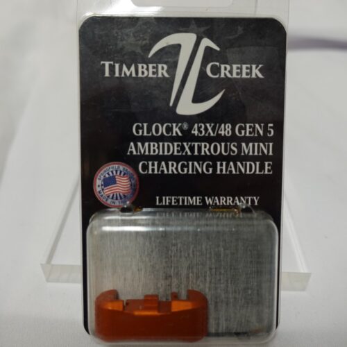 dsc03442__22155.jpg GLOCK AMBIDEXTROUS CHARGING HANDLE ORANGE (Gen4 and Gen5 43X, 48, etc)