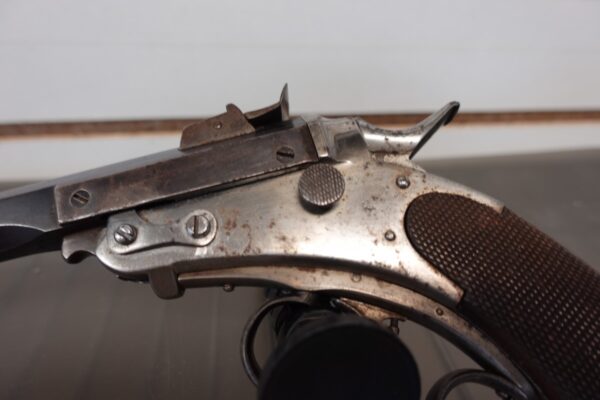 dsc04656__60289.jpg Scharfenberg German Single Shot Target Pistol 22 Serial Number 3