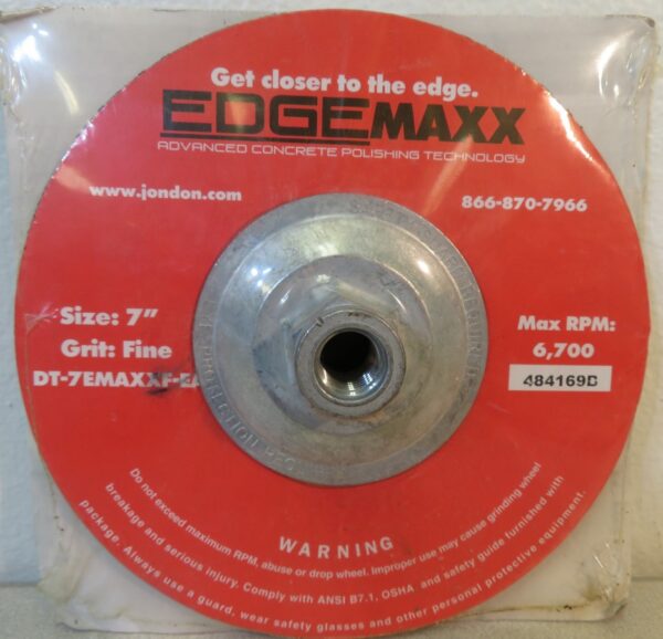 EDGE‑MAXX™ 7‑Inch Ceramic Diamond Tooling, Fine, 270 Grit DT-7EMAXXF-EA