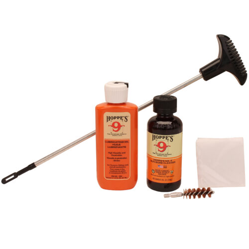 https-images.barcodelookup.com-1207-12078145-1__40275.jpg Hoppe's Pistol Cleaning Kit .40/.41/10mm Caliber Clamshell PCO40B