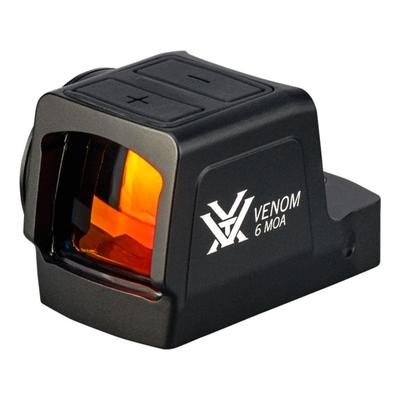 Vortex Venom Enclosed Reflex Micro Red Dot Sight, 1x, 6 MOA, Black, VEN-MRD6-E