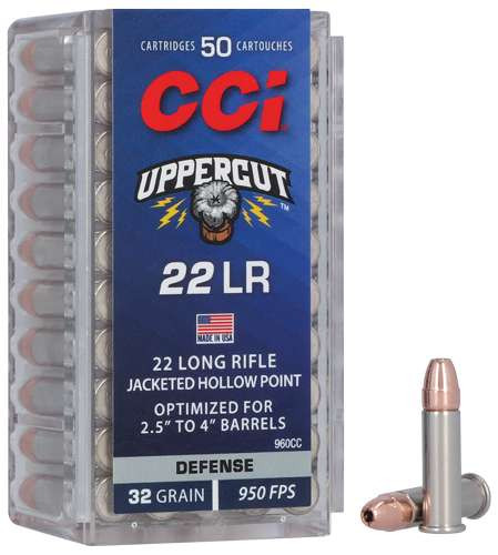 https-images.coreware.com-images-products-1011256-14276790-01430.1749142660.1280.1280__78114.jpg CCI Ammunition Uppercut .22 LR 32 Grain 50-Rounds CHP - 960CC