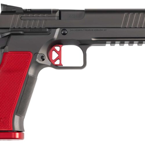 Dan Wesson DWX Black / Red 9mm 5" Barrel 19-Rounds Optics Ready 92003