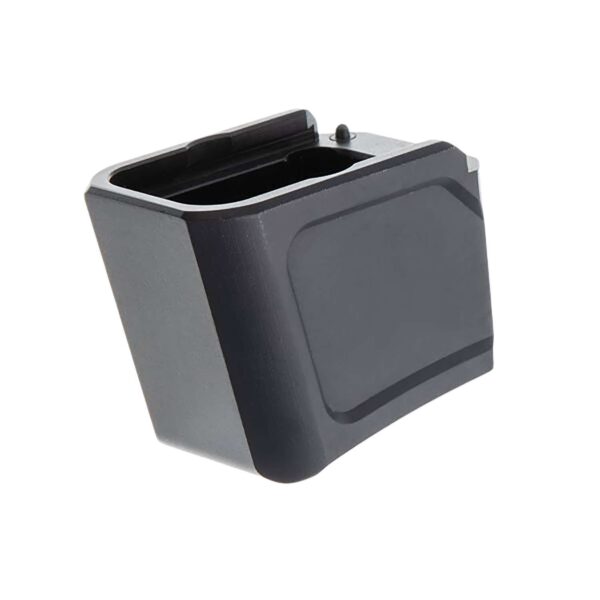 Tyrant CNC Magazine Extension Fits Glock 19/23 Gen 4/5 Black Aerospace Grade Aluminum TDG19MAGEXBLK