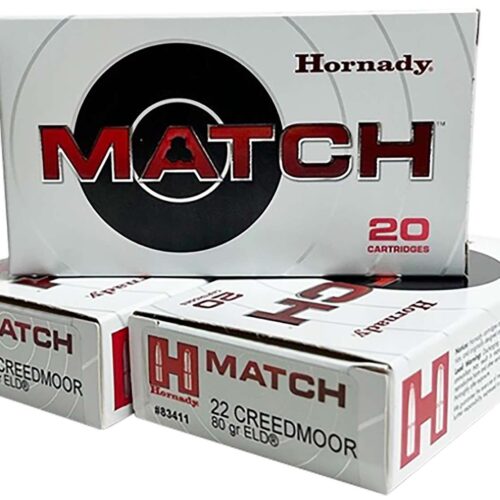 https-images.coreware.com-images-products-1119280-14334262__24192.jpg Hornady Match 22 Creedmoor Ammo 80 Gr ELD Match Polymer Tip 20