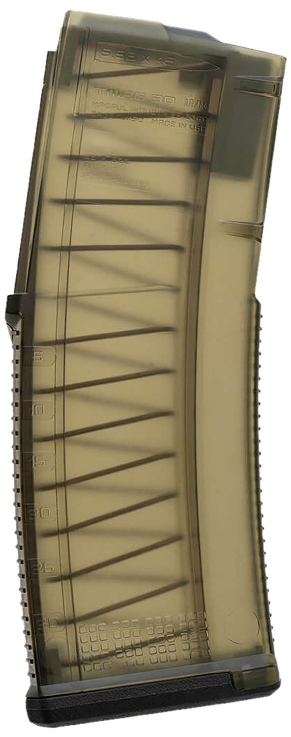 Magpul Industries TMAG 20 AR/M4 Gen M3 Translucent OD Green 5.56 20-Rounds -MAG1485-ODT