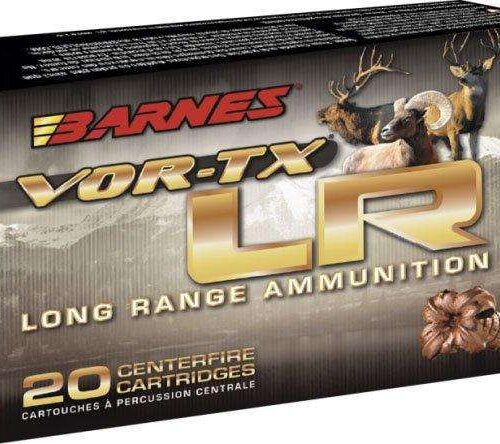 Barnes Bullets 29061 VOR-TX LR Rifle  338 RUM 250 gr LRX Boat Tail 20 Bx/ 10 Cs
