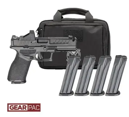 Springfield Armory Echelon 4.0C Comp Gear Pac 9mm 4" Barrel 15/18-Rnds w/ Viridian RFX11, 4 Mags