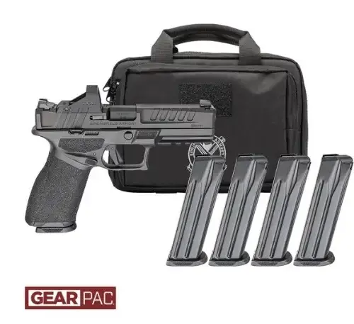 Springfield Armory Echelon Gear Pac 9mm 4.5" Barrel 17/20-Rounds w/ Viridian RFX11, 4 Mags