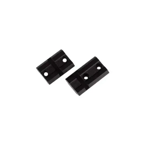 Weaver Mounts Top Mount Base Pairs Moss/Rem Black Matte - 48460