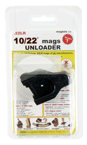 https-images.coreware.com-images-products-15595-14257545__98240.jpg Maglula LU32B Unloader Ruger 10/22 22 LR Black