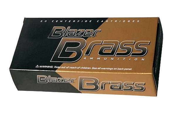 CCI Ammunition Blazer Brass 9mm Ammo 115 Grain FMJ 50 rd - 5200