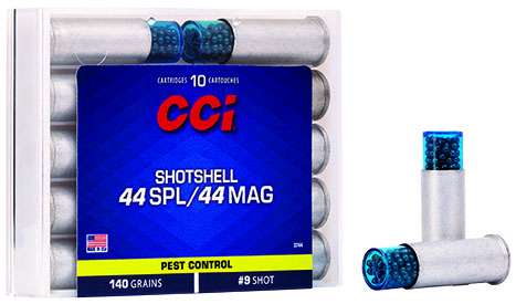 https-images.coreware.com-images-products-24325-14250288__04916.jpg CCI Ammunition Shotshell Aluminum .44 Special/.44 Mag #9-Shot 10-Rounds - 3744