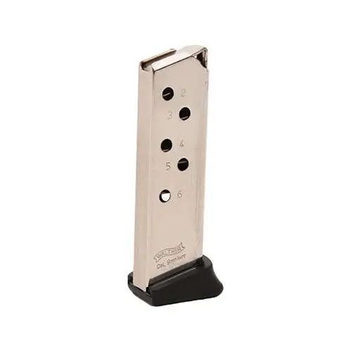 Walther Arms PPK .380 ACP Nickel Steel Magazine- 2246010