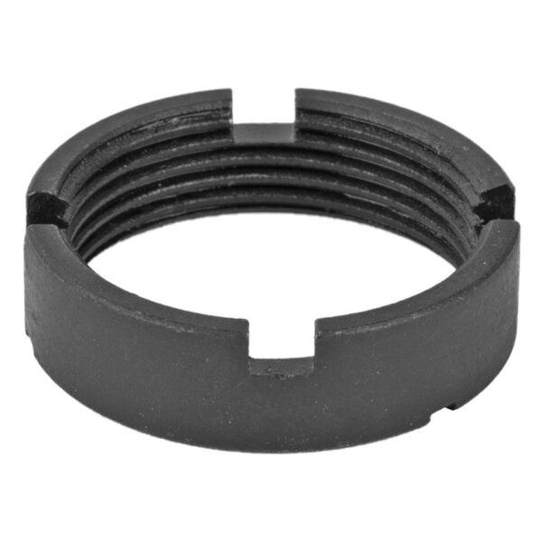https-images.coreware.com-images-products-28409-14124010__77513.jpg Advanced Technology AR-15 Castle Nut Mil-Spec Steel Black