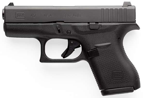 Glock G42 Gen3 Subcompact 380 ACP Pistol 6+1 Rounds 3.25" Barrel