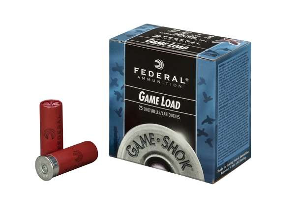 Federal Ammunition Game-Shok Upland 20 GA-2.75" #8 Shot 7/8 oz 25-Rounds H2008