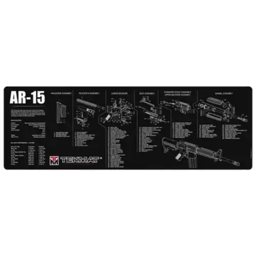 TEKMAT RIFLE MAT AR15 BLK -TEKR36AR15