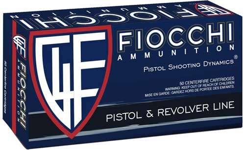Fiocchi 357SIGAP Training Dynamics  357 Sig 124 gr Full Metal Jacket (FMJ) 50 Bx/ 20 Cs
