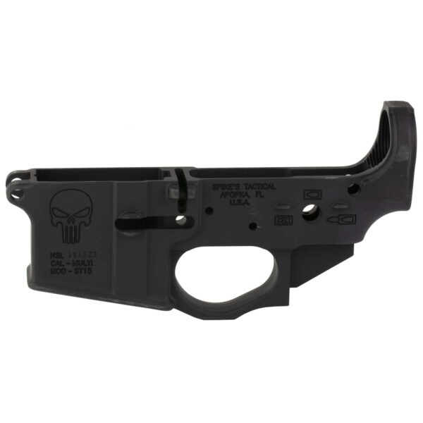 https-images.coreware.com-images-products-31021-14164621__07835.jpg Spike's Tactical Punisher AR-15 Stripped Lower Receiver Anodized Black - STLS015