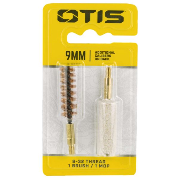 OTIS TECHNOLOGY 9MM BRUSH/MOP COMBO PACK 8-32THREAD - FG-338-MB