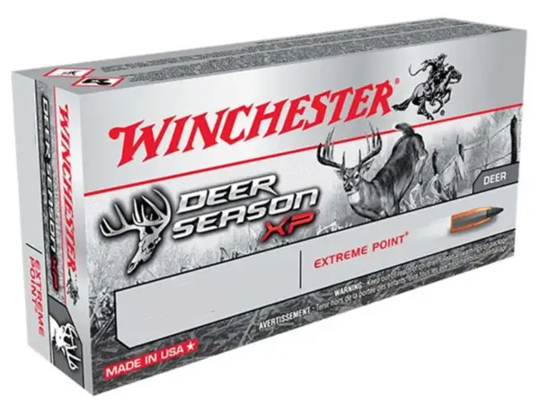 Winchester Deer Season XP Brass 7.62 X 39 123 Grain 20-Rounds EP - X76239DS